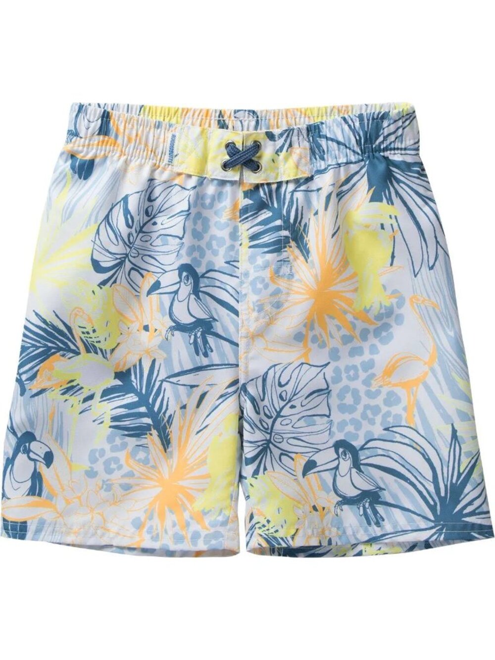 Rugged Butts Birds of Paradise Swim Trunks, Size 2T